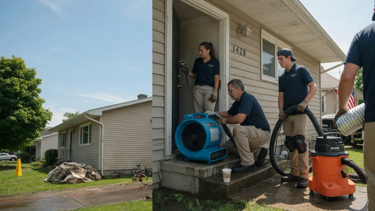 Water Damage Restoration in Beverly, KS near me